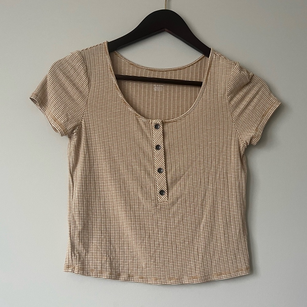 AE Cropped stretchy T-shirt, size X SMALL
